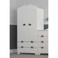 Продукт Bambino Casa Nuvole Chiari Bianco - Гардероб Бял - 3 - BG Hlapeta